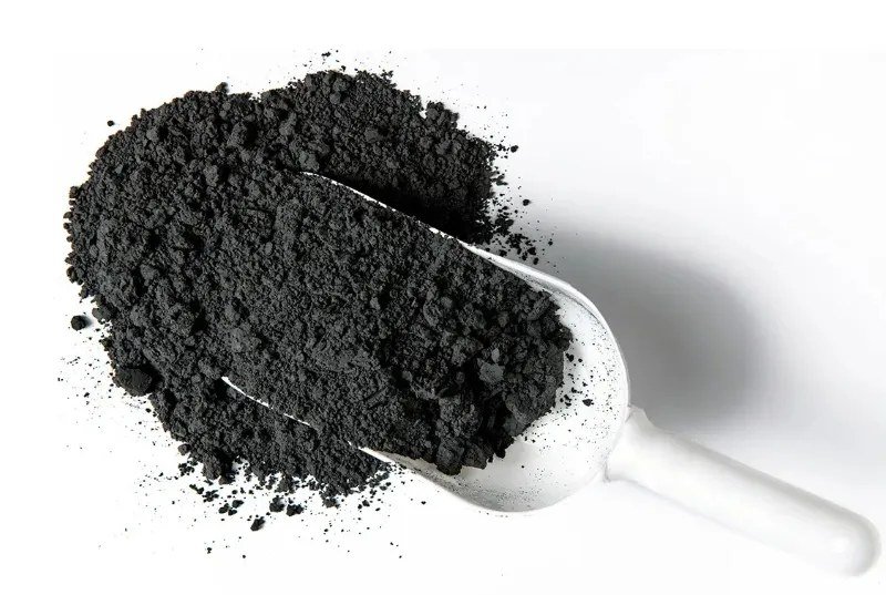 Recovered carbon black powder
